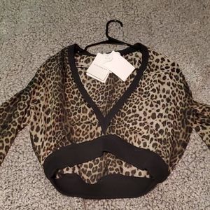 Givenchy leopard print shirt